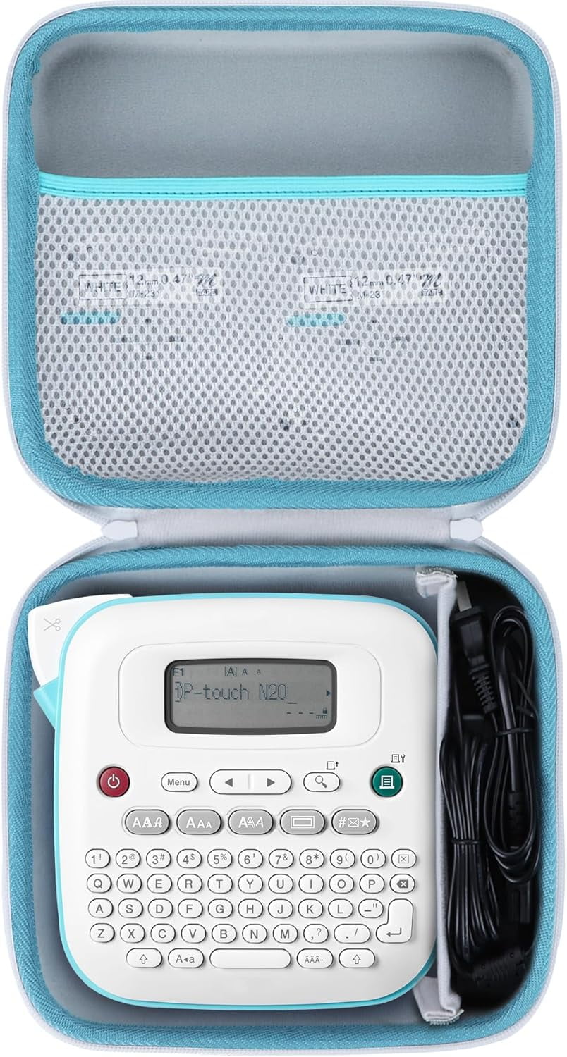Case Compatible with PT-N20 / PT-N25BT / PT-N25BTV3 Personal Desktop Label Maker Portable - Case Only