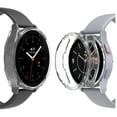 thumbnail image 1 of Case Compatible with Samsung Galaxy Watch 4 44mm /40mm TPU Plated all-around Anti-fall Screen protector cover for Galaxy Watch 4 -clear 44mm, 1 of 6