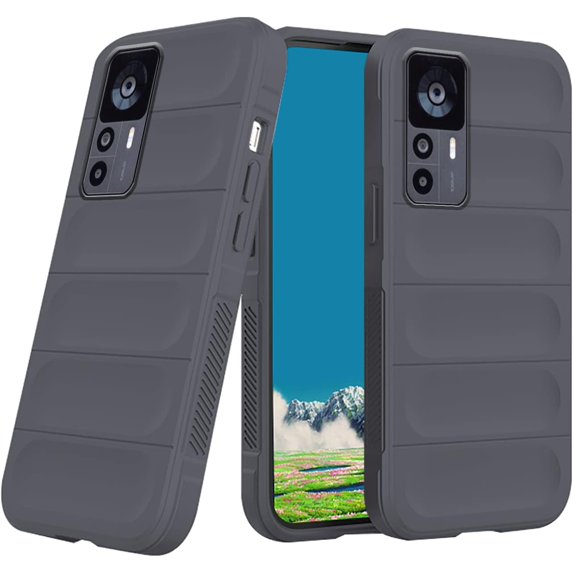 Case Compatible with Xiaomi Redmi Note 12S Case Shockproof, Soft TPU Slim Redmi Note 12S Case for Women Men Anti-Scratch Protective Phone Case (Grey)