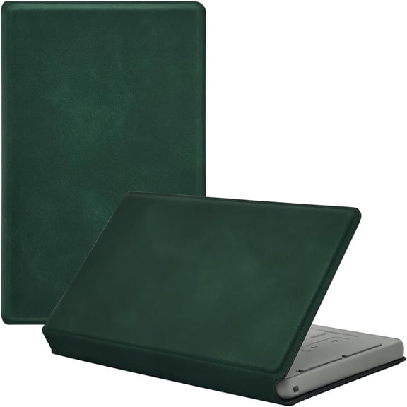 Case Compatible with Xteink X4 4.3 Inch E-Book Reader, Ultra Thin Lightweight Leather Protective Cover with Closure (Soft- Matte Green)