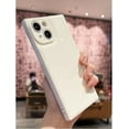 thumbnail image 1 of Case Compatible with iPhone 12 Pro Max 6.7 Inch for Women Girls Men Shock Absorption Bumper Protective Slim Soft Cover - White, 1 of 4