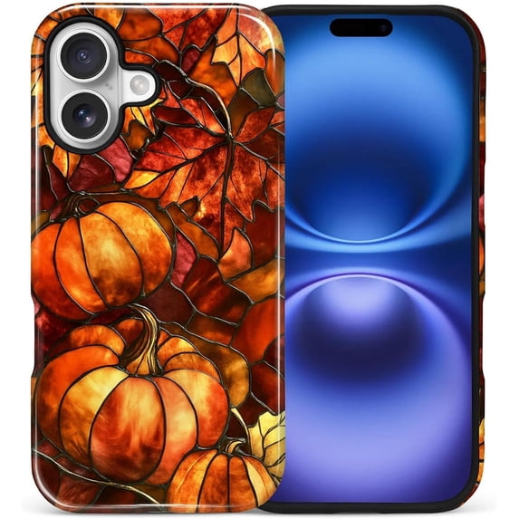 Case Compatible with iPhone 17, Hybrid 2-Layer Case, Military-Grade ...