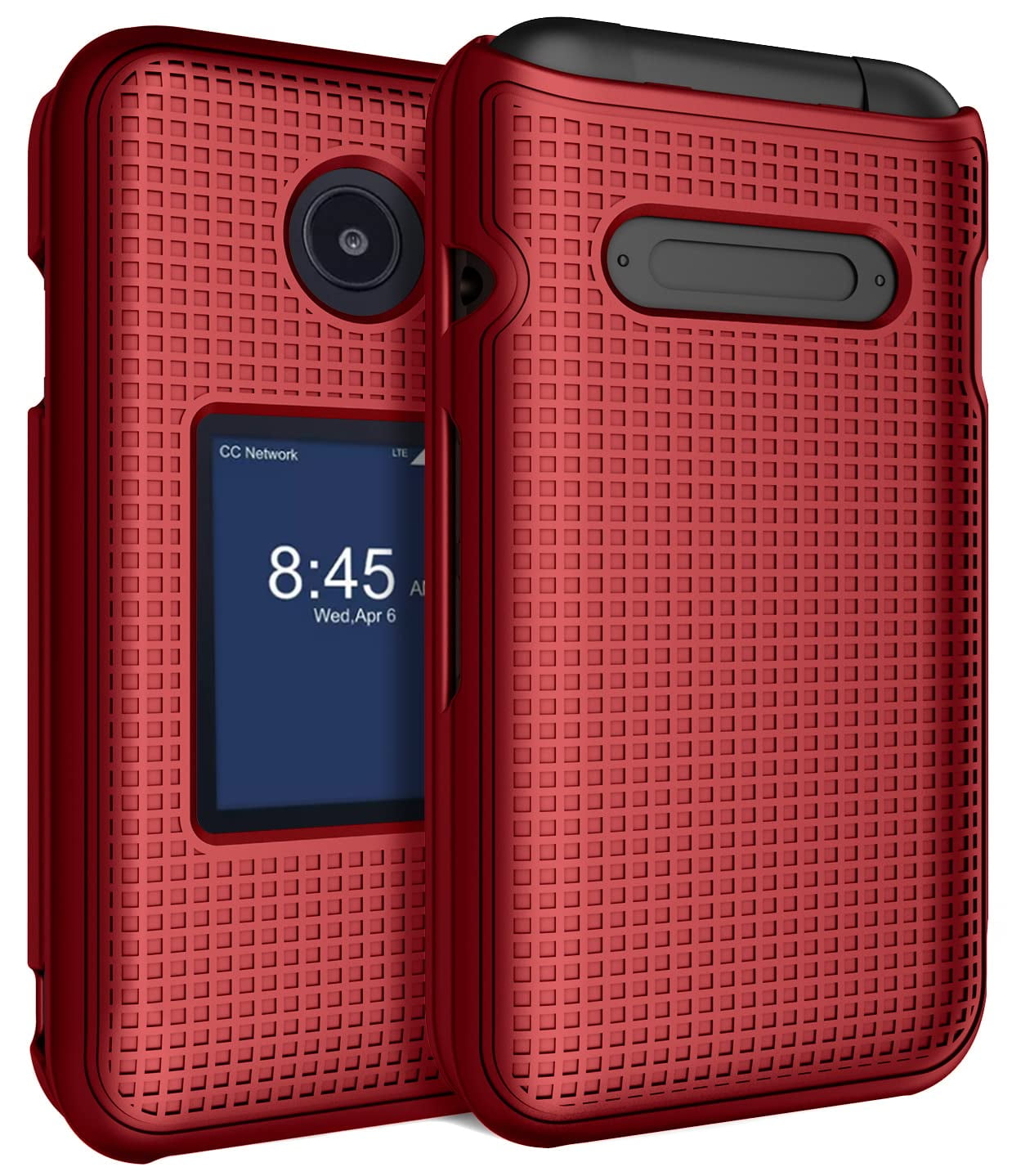 Case for Consumer Cellular Verve Snap Flip Phone, Slim Hard Shell