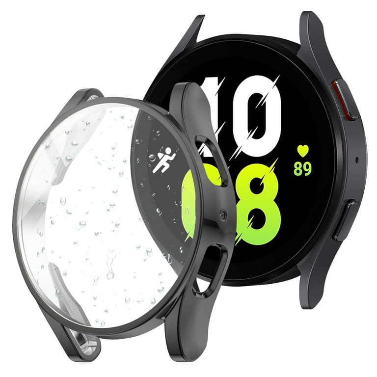 TSV Samsung Galaxy Watch 5 Case Cover 40mm 44mm TPU Full Protective Bumper with Screen Protector Walmart