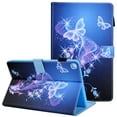 thumbnail image 1 of Case Cover for Samsung Galaxy Tab A7 10.4 2020, SM-T500/T505 Shell, Allytech PU Leather Protective Multiple Viewing Stand Card Slots Case for Galaxy Tab A7 10.4" T500 T505 2020, Butterfly, 1 of 1