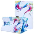 thumbnail image 1 of Case Cover for Samsung Galaxy Tab A7 10.4 2020, SM-T500/T505 Shell, Allytech PU Leather Protective Multiple Viewing Stand Card Slots Case for Galaxy Tab A7 10.4" T500 T505 2020, Colorful Elephant, 1 of 1