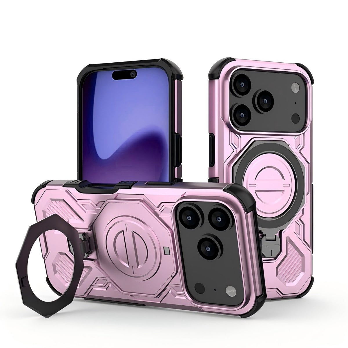 Case Cover Shockproof Kickstand Rugged Magnetic