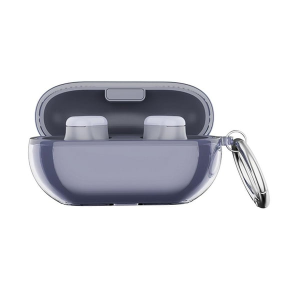 Case Cover for * Solo Buds 2024,Headphones Protective Case,Soft #TRANSPARENT# Protect Case with Keyring Scratch Resistant Case for * Solo Buds E6X0 By NZRUANE