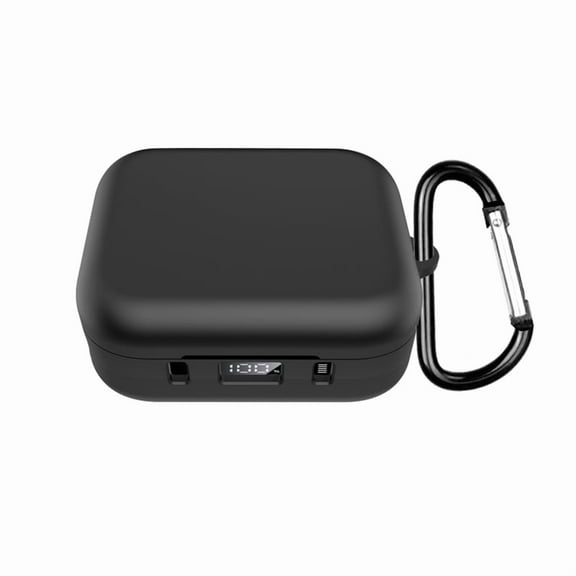 Case Cover For Soundcore P41i Headphone, Drop-Proof,Shock-Proof Soft Silicone Protective Skin Case For Soundcore P41i  Wireless Earbuds with Carabiner