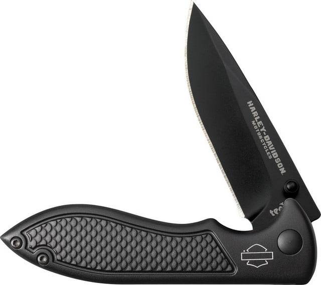 Case Cutlery 52221 Harley TecX Linerlock Folding Pocket Knife