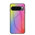 thumbnail image 1 of Case Designed for Google Pixel 9 / 9 Pro, Tempered Glass Back +TPU Frame, Luxury Ultra Slim Lightweight Anti-Scratch Drop Protective Shockproof Anti-Fall Back Case for Google Pixel 9 / 9 Pro - Color, 1 of 11