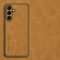 thumbnail image 1 of Case Designed for Samsung Galaxy A34 5G, Slim Fit Classic PU Leather Shockproof Anti-Slip Lightweight Wireless Charging Vintage Phone Case Cover for Samsung Galaxy A34 5G, Brown, 1 of 10