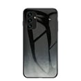 thumbnail image 1 of Case Designed for Samsung Galaxy S24 Plus, Luxury Pattern Thin Fit Lightweight Anti-Scratch Drop Protective Shockproof Glossy Phone Case, Tempered Glass Back +TPU Bumper Frame, Starry Sky, 1 of 12