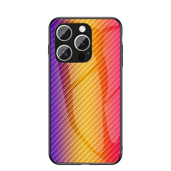 Case Designed for iPhone 16e, Tempered Glass Back +TPU Frame, Luxury Ultra Slim Lightweight Anti-Scratch Drop Protective Shockproof Anti-Fall Back Case for iPhone 16e - Gold