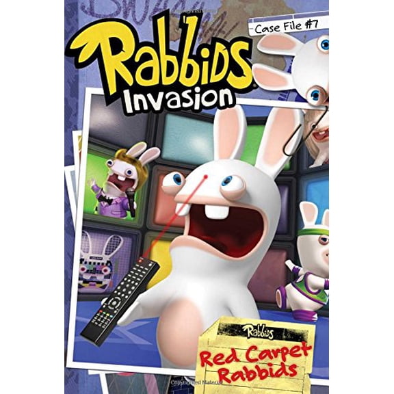 Pre-Owned Case File #7 Red Carpet Rabbids (Rabbids Invasion) (Hardcover) 1481452533 9781481452533