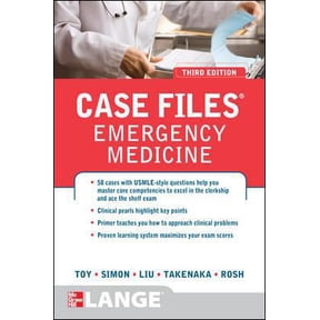 Pre-Owned Case Files Emergency Medicine (Paperback) 0071768548 9780071768542