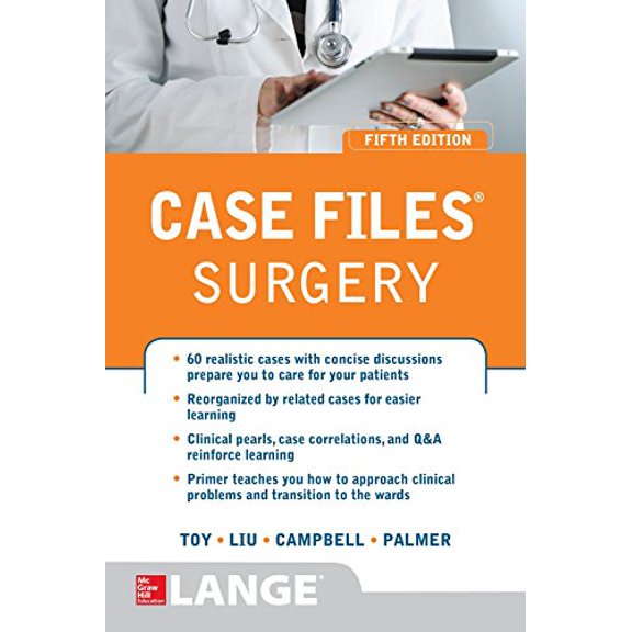 Pre-Owned Case Files Surgery, Fifth Edition (Paperback) 1259585220 9781259585227
