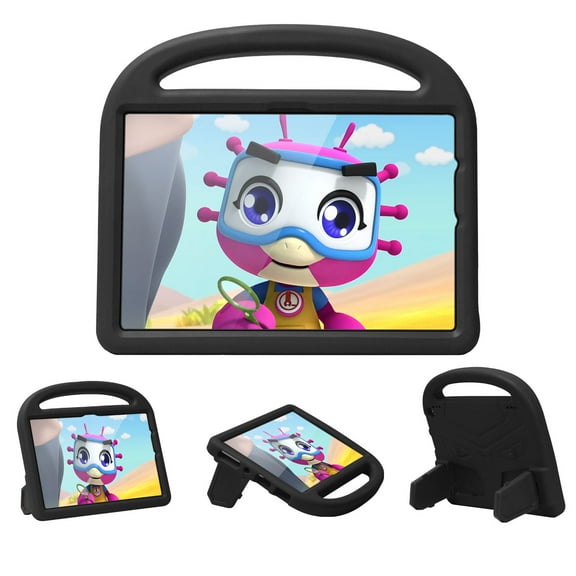 Case for Fire HD 10/HD 10 Plus Tablet (2021 Release, 11th Generation) - Cute Kids Friendly Lightweight Shockproof EVA Case Convertible Handle Stand Rugged Protective Cover