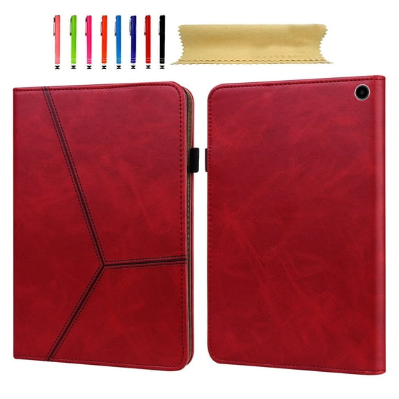 Case Fit for Amazon Fire Max 11 13th Generation 2023 Tablet - Slim Folding Stand Folio Cover Case with Card Slots, Multiple Viewing Angles Case Cover for Amazon Fire Max 11 13th Generation 2023, Red