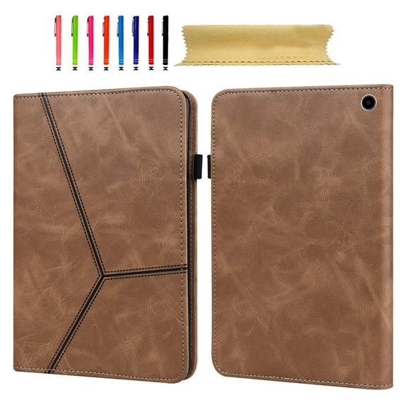 Case Fit for Amazon Fire Max 11 13th Generation 2023 Tablet - Slim Folding Stand Folio Cover Case with Card Slots, Multiple Viewing Angles Case Cover for Amazon Fire Max 11 13th Generation 2023, Brown