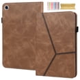 thumbnail image 1 of Case Fit for Samsung Galaxy Tab A8 10.5 2022 Tablet - Slim Folding Stand Folio Cover Case with Card Slots, Multiple Viewing Angles Case Cover for Samsung Galaxy Tab SM-X200/SM-X205, Brown, 1 of 7