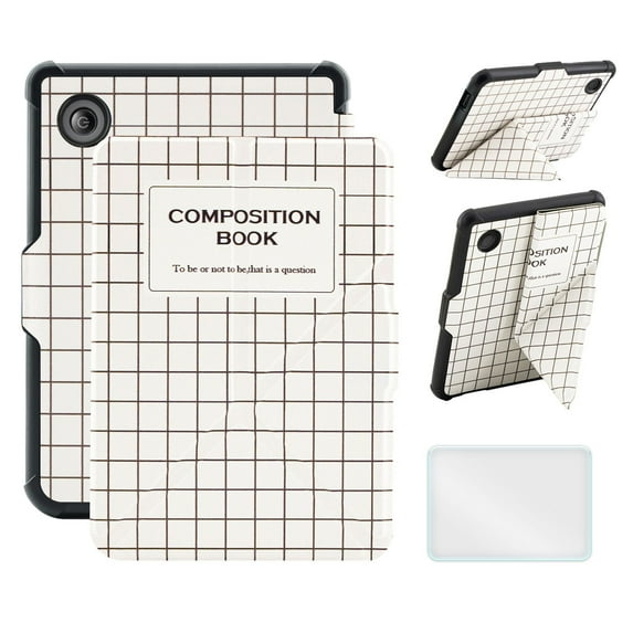 Case For 6" Kobo Clara Colour/BW (2024)/2E (2022) Ereader, Includes a Screen Protector - 6 Inch Premium PU Leather Cover with Auto Sleep/Wake