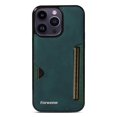 thumbnail image 1 of Case For Apple iPhone 14 Pro Max,Decase Ultra Slim Retro Style Minimalist PU Leather Phone Cover Durable Drop Protection Anti-Scratch Shockproof Case - green, 1 of 6