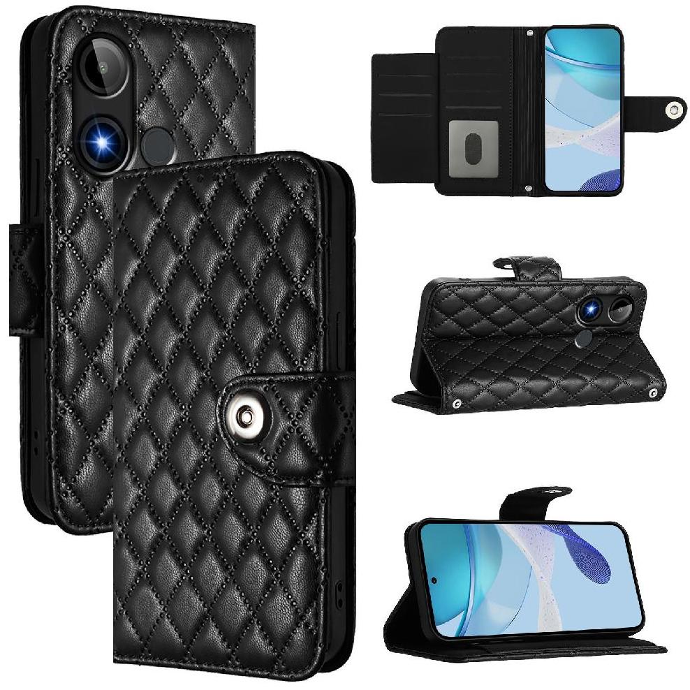 Case For BLU C9 Shockproof Stylish Protective Wallet Cover Wrist Strip