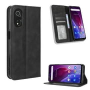Case for Cubot P60 PU Leather Magnetic Closure Wallet