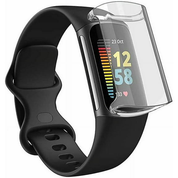 Case For Fitbit Charge 6 / Charge 5 - SuperGuardZ TPU Shockproof Protective Armor + 2 Stylus Pen