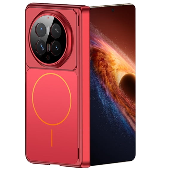 Case For Huawei Honor Magic V6, Magnetic Cover With Anti-Fall Frosted Supports Wireless Charging Camera Protective Shell