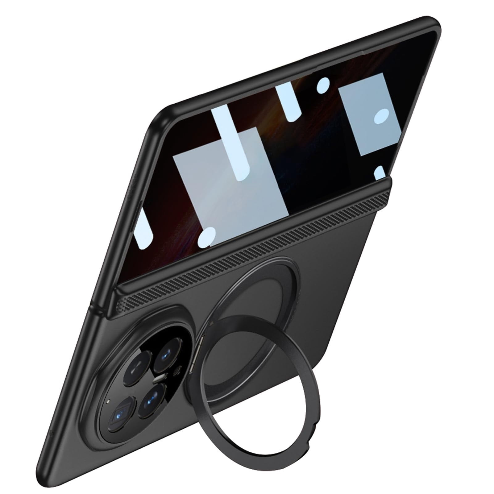 Case For Huawei Honor Magic V6, Magnetic Cover With Support Car Magnetic Anti-Fingerprint Screen Protector Shell