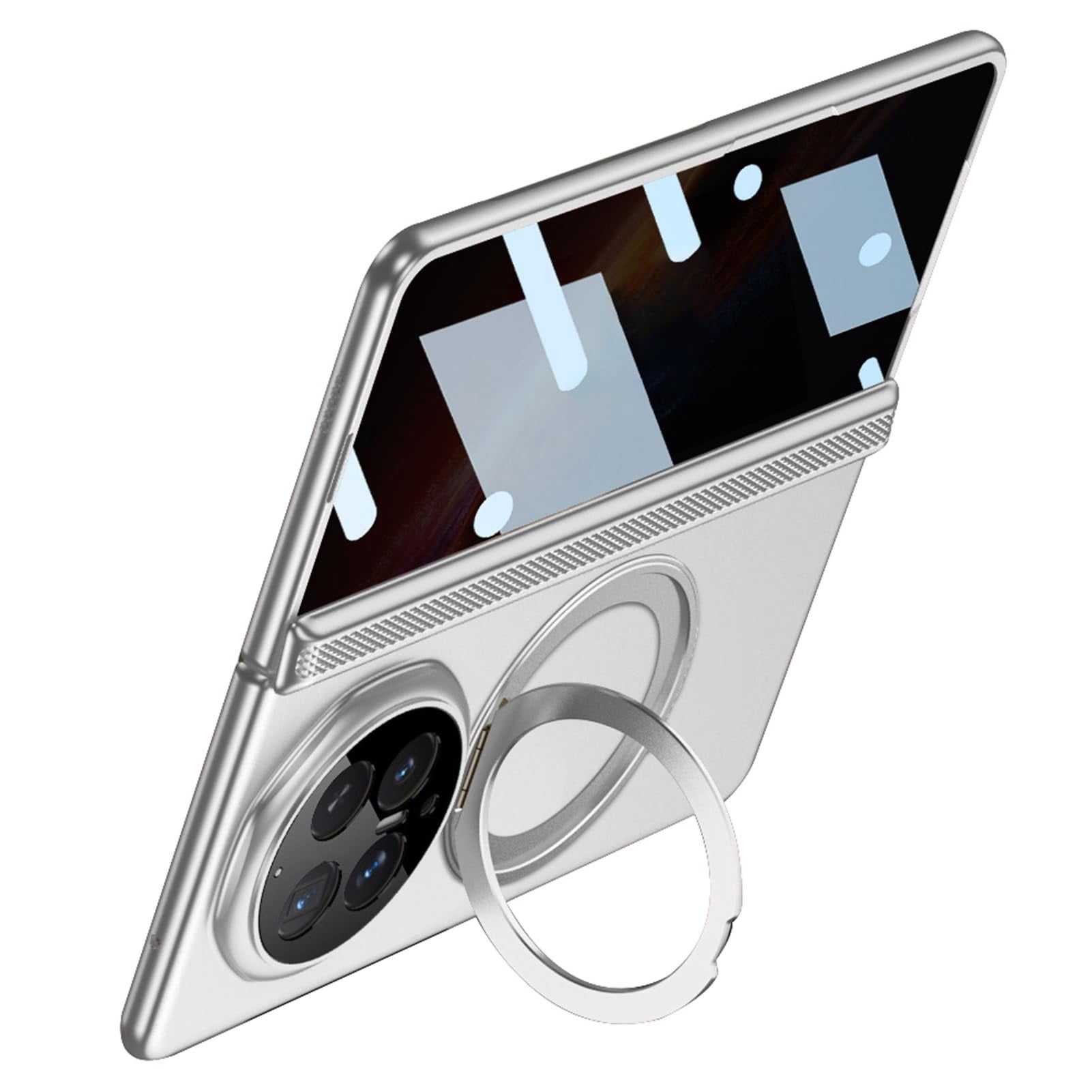 Case For Huawei Honor Magic V6, Magnetic Cover With Support Car Magnetic Anti-Fingerprint Screen Protector Shell