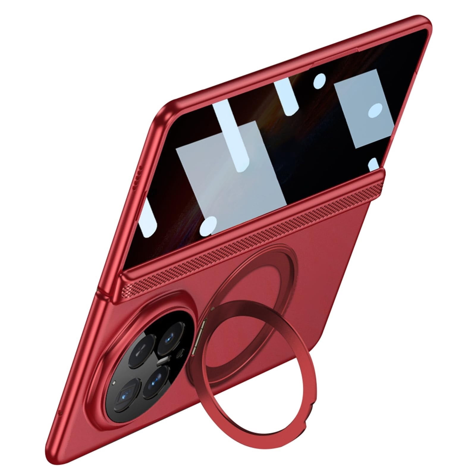 Case For Huawei Honor Magic V6, Magnetic Cover With Support Car Magnetic Anti-Fingerprint Screen Protector Shell