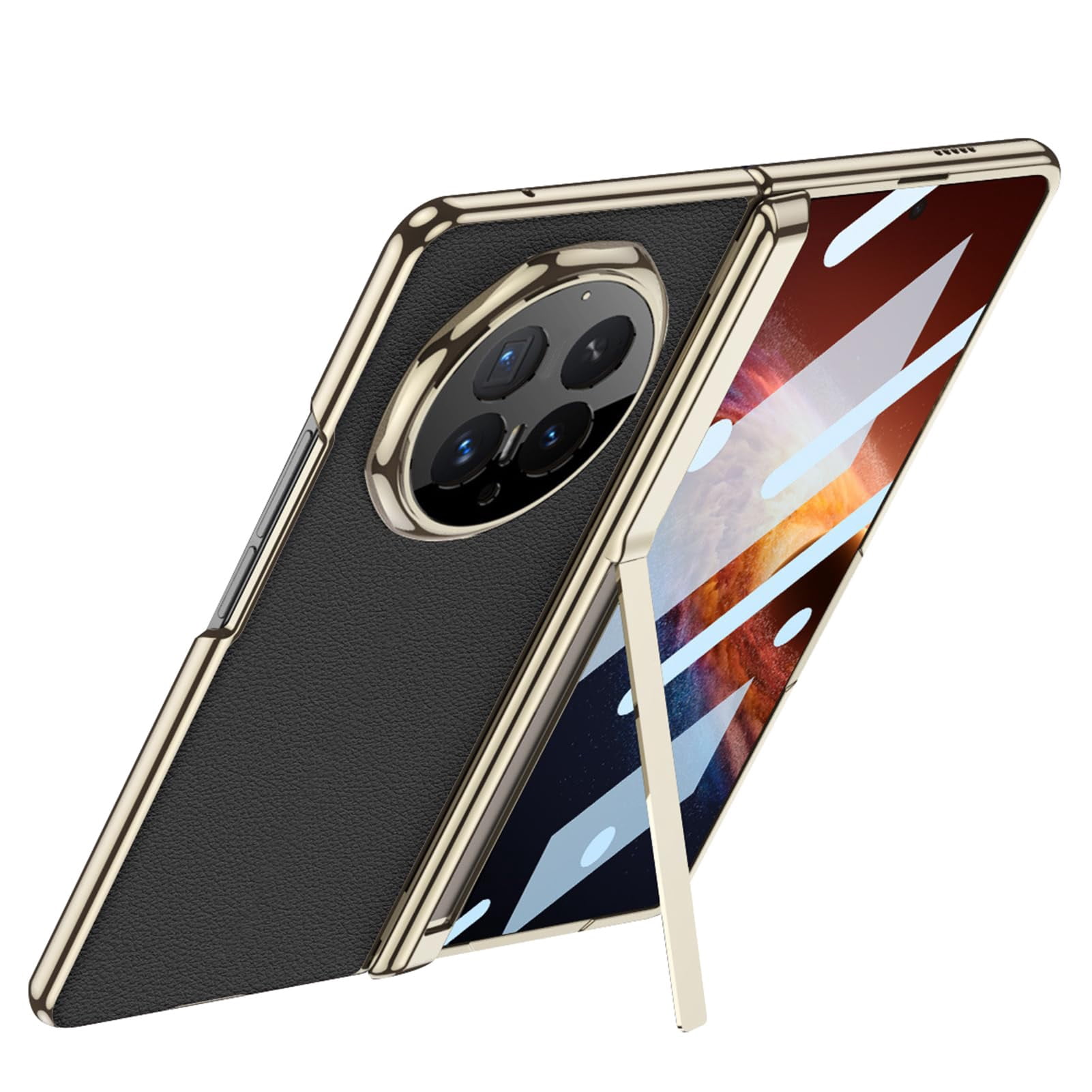 Case For Huawei Honor Magic V6, Magnetic Shell With Anti-Fall Screen Protector Support Car Magnetic Cover