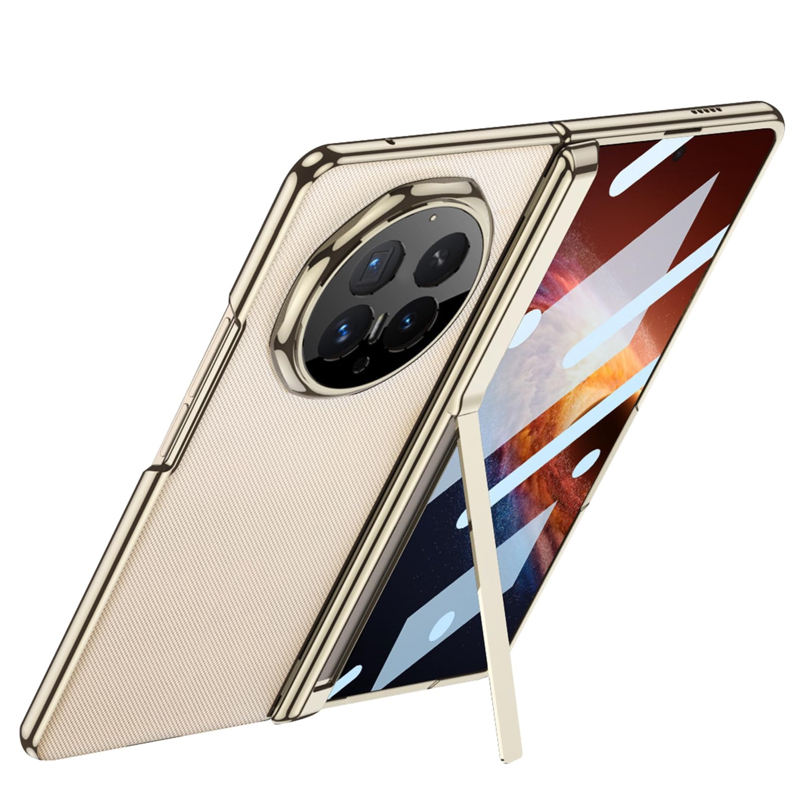 Case For Huawei Honor Magic V6, Magnetic Shell With Anti-Fall Screen Protector Support Car Magnetic Cover