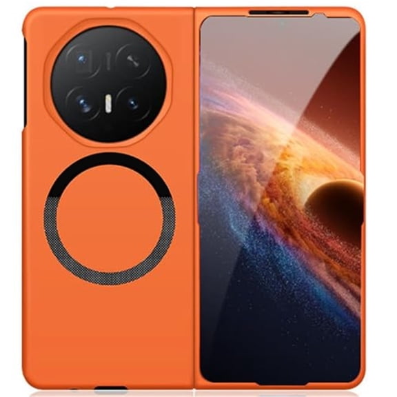 Case For Huawei Honor Magic V6, Magnetic Shell With Supports Wireless Charging Anti-Fall Ring Kickstand Cover