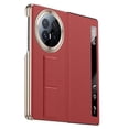 thumbnail image 1 of Case For Huawei Honor Magic V6, PU Leather Shell With Scratch-Resistant Smart View Window Folio Wristlet Holder Cover, 1 of 6
