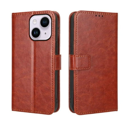 Case for IPhone 14 Plus Card Holder Flip Cover Magnetic Wallet