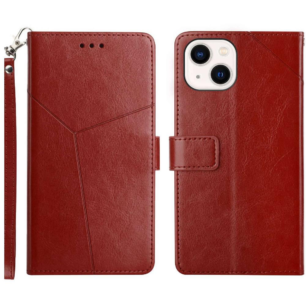Case For IPhone 15 Phone Case Shockproof TPU Shell Leather Wallet ...