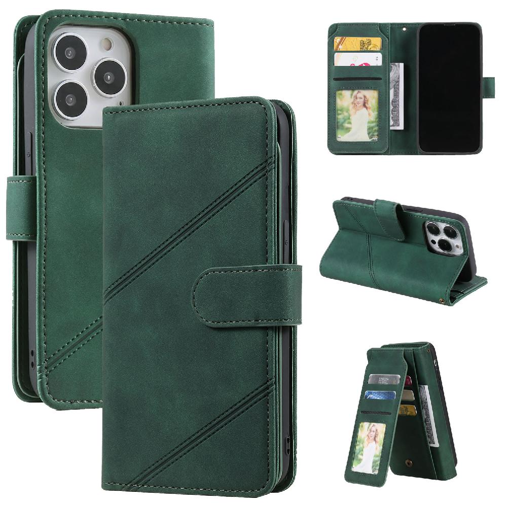 Case For IPhone 15 Pro Max PU Leather Wallet Flip Folio Card Holder