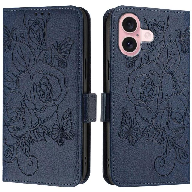 Case For IPhone 16 Wallet PU Leather With Credit Card Slot