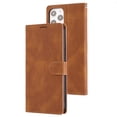 thumbnail image 1 of Case For IPhone 16 Pro Max/16 Plus/16 Pro/16, Wallet Card Holder Shell Camera Protection Leather Case Shockproof Magnetic Cover, 1 of 8