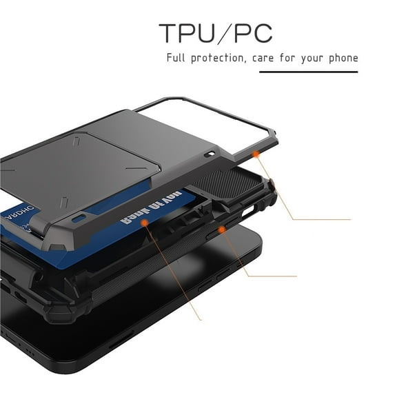 Case For IPhone 16 Pro Max/16 Pro/16 Plus/16, Hidden Compartment Case Military-Grade Protection Shell Waterproof Design Cover