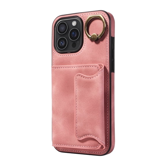 Case For IPhone 16 Pro Max/16 Pro/16 Plus/16, Magnetic Lock Shell Card Slot Design Case Rotating Stand Cover