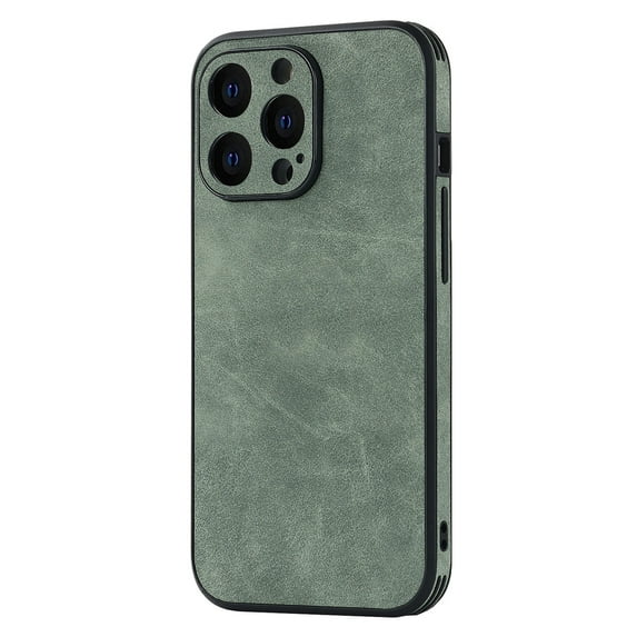 Case For IPhone 16 Pro Max/16 Pro/16 Plus/16, Ultra Thin Lens Protection Shell Drop Proof Leather Cover Slim Fit Case