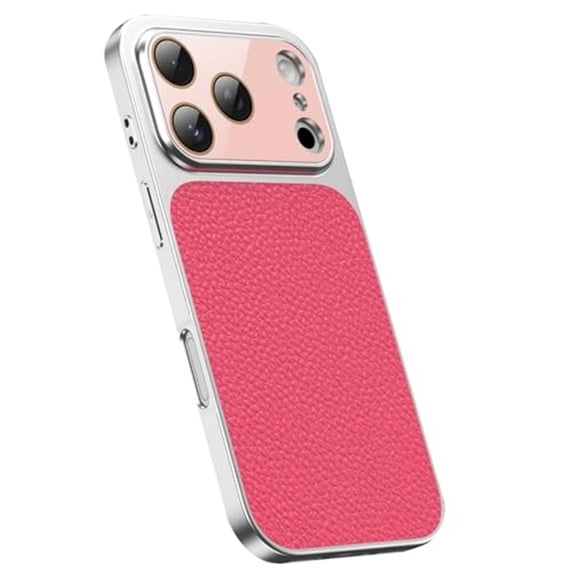 Case For IPhone 17 Pro Max/17 Pro/17 Air/17, Electroplated PU Leather ...