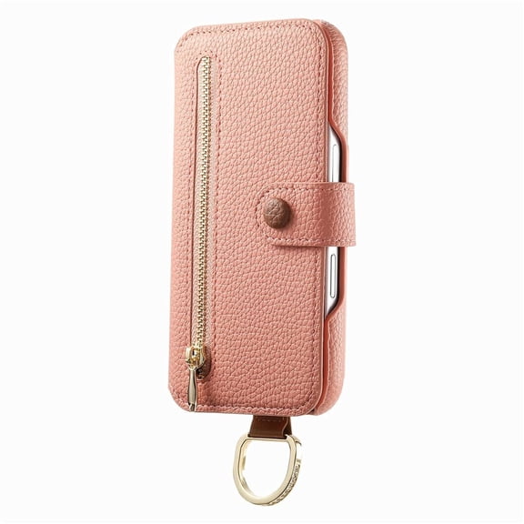 Case For IPhone 17 Pro Max/17 Pro/17 Air/17, PU Leather Cover With Anti-Scratch Card Insertion Kickstand Shell