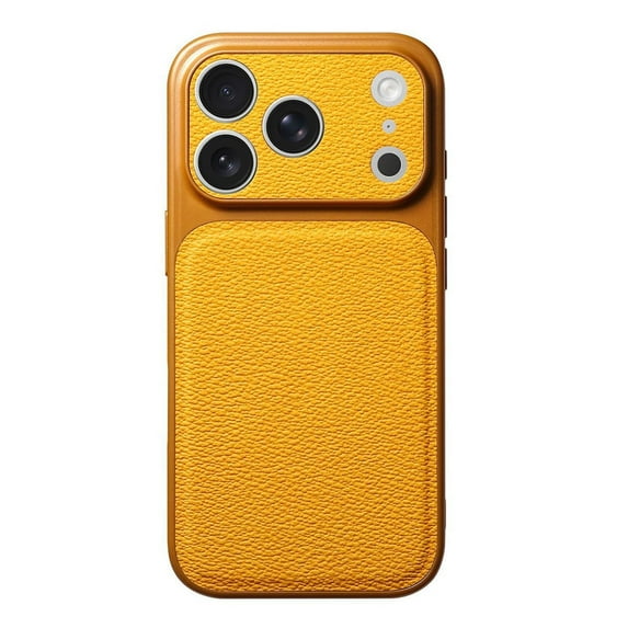 Case For IPhone 17 Pro Max/17 Pro/17 Air/17, PU Leather Shell With Anti-Fingerprint Camera Protective Cover