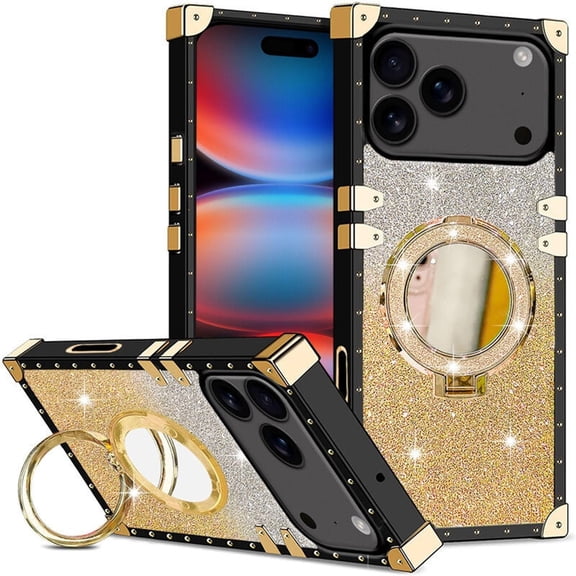 Case For IPhone 17 Pro Max/17 Pro/17 Air/17, PU Leather Shell With Scratch-Resistant Card Slot Wristlet Holder Cover